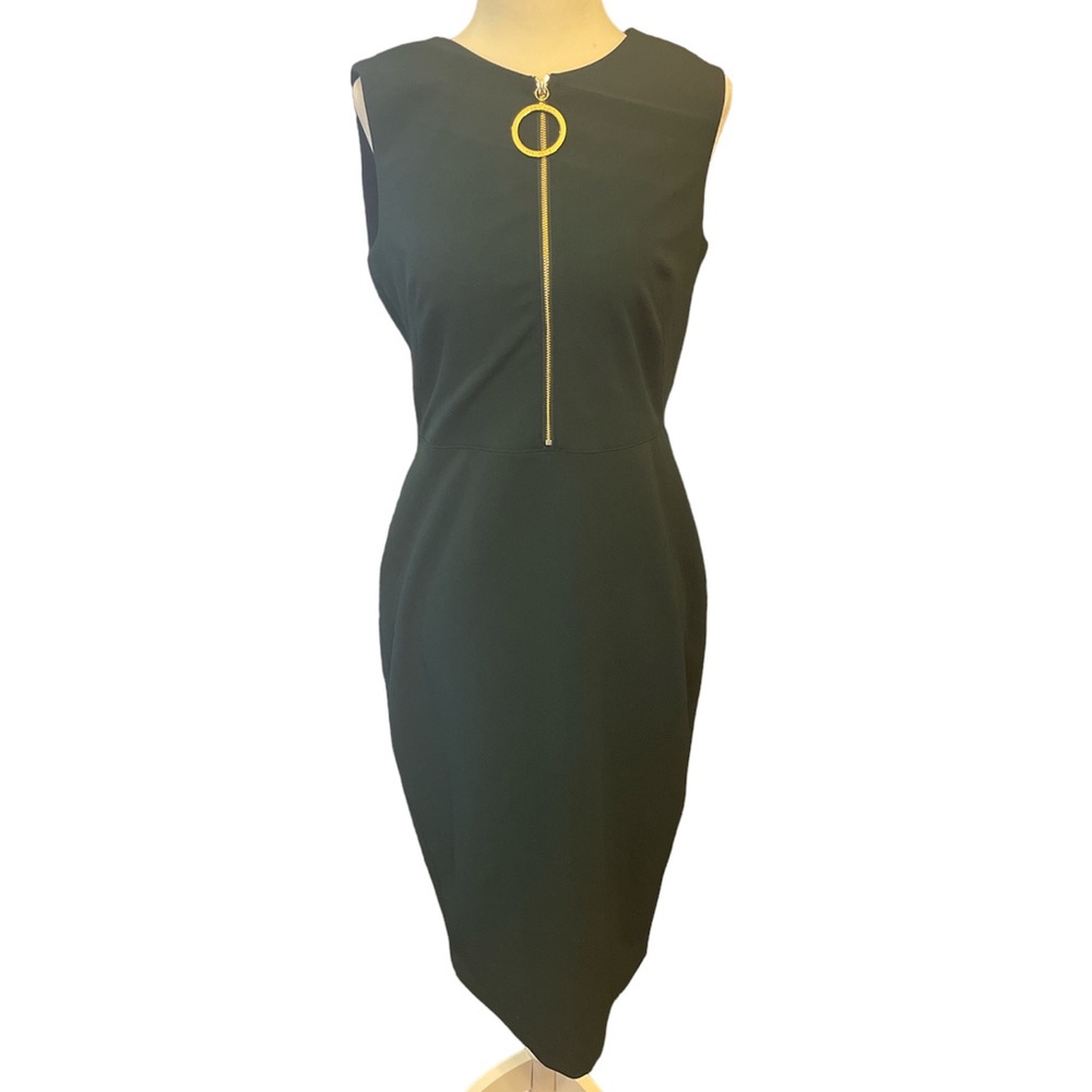 NWT Calvin Klein Malachite Green Dress Size 6